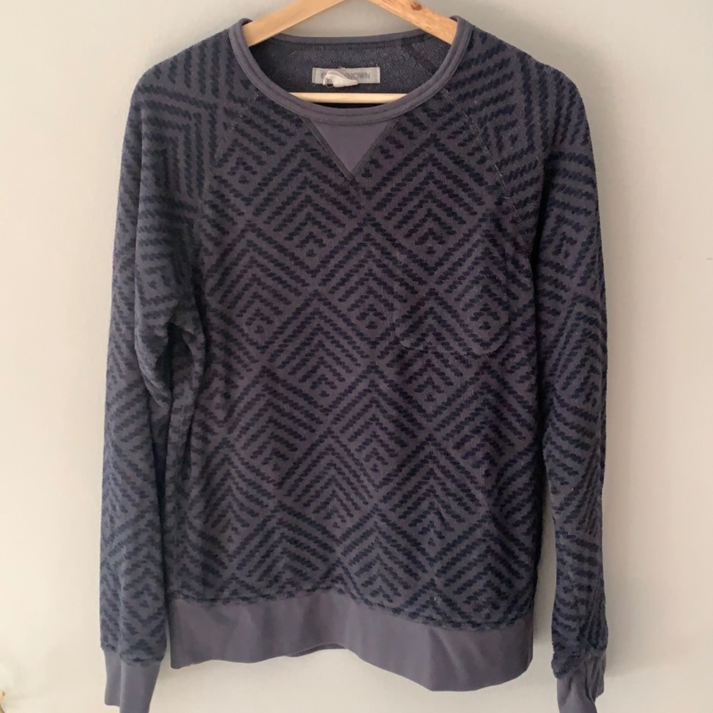 Men’s Outerknown Terrycloth Sweatshirt, Small